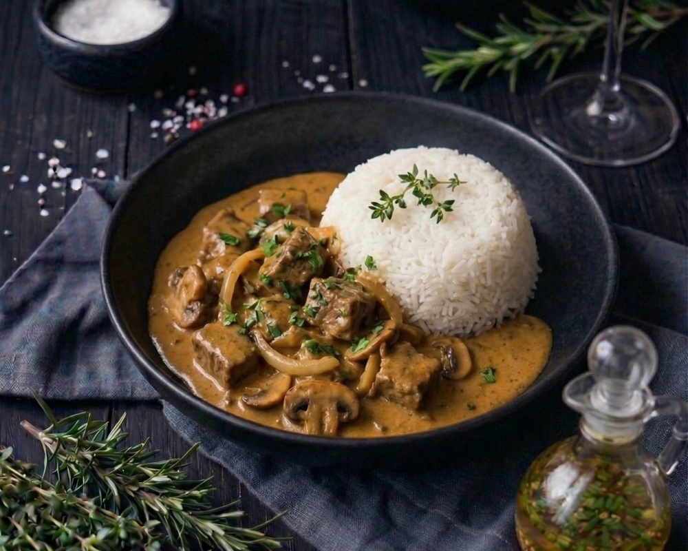 Biff stroganoff