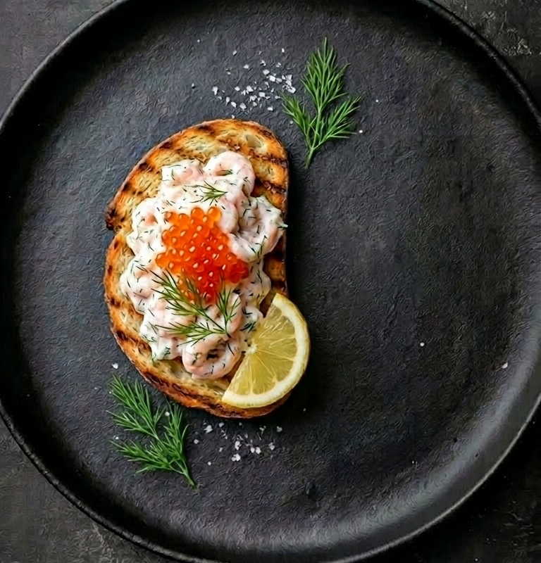 Toast Skagen
