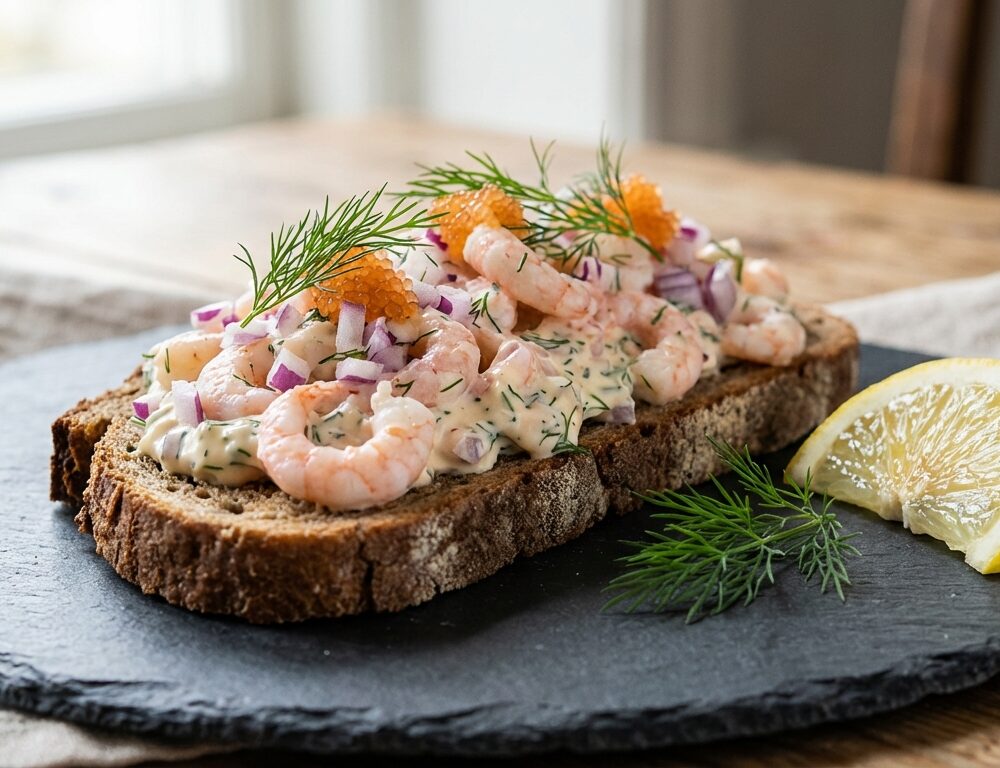 Smørbrød med skageneøre