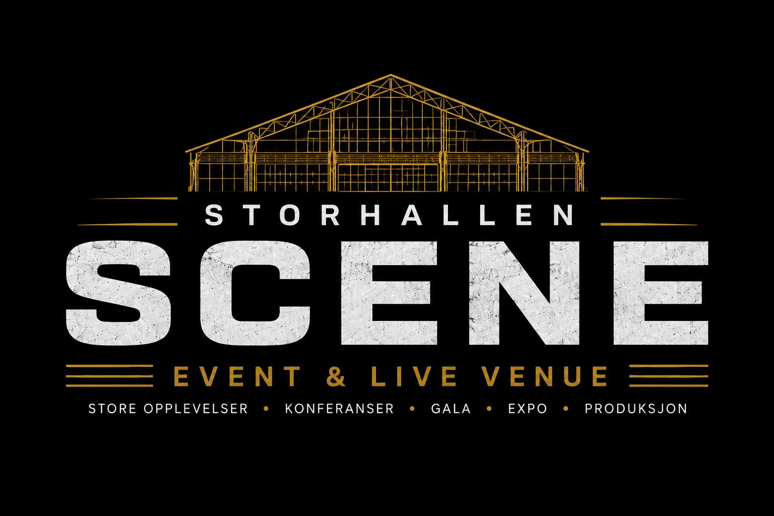 Storhallen Scene logo