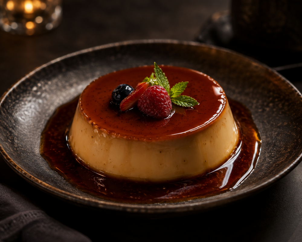 Karamellpudding happycatering